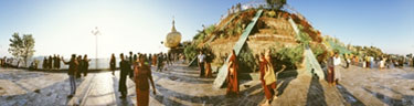 Kyaiktiyo Pagoda, Mon State, Myanmar