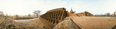 Koe Thaung Temple (Mrauk U), Rakhine State, Myanmar